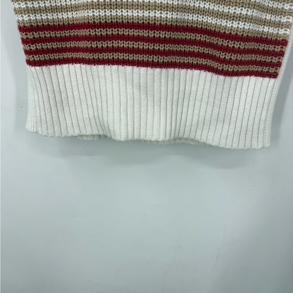 LOFT Colorful Striped Knit Sweater - Picture 5 of 11